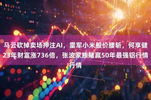 马云砍掉卖场押注AI，雷军小米股价腰斩，何享健23年财富涨736倍，张波家族赌赢50年最强铝行情